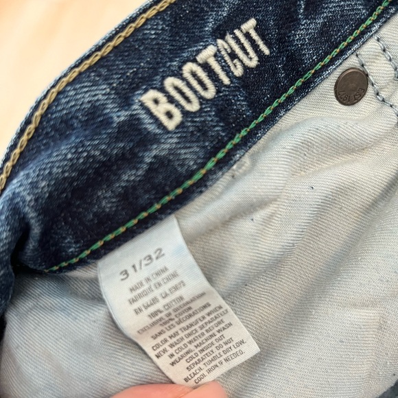 American 🦅 Eagle jeans 31x32 Bootcut - Picture 6 of 9